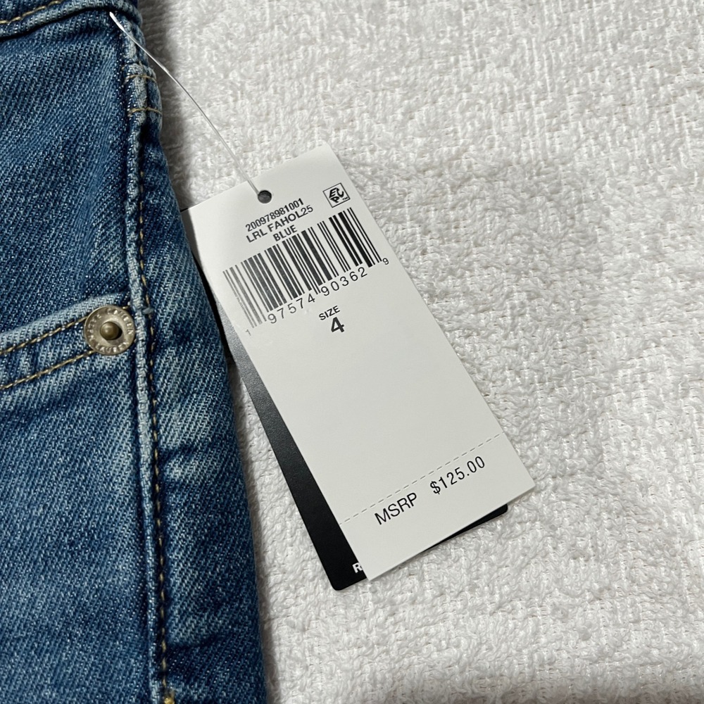 NEW!! Ralph Lauren High-Rise Boot Leg Comfort Stretch Jeans Size: 4 - Picture 2 of 11